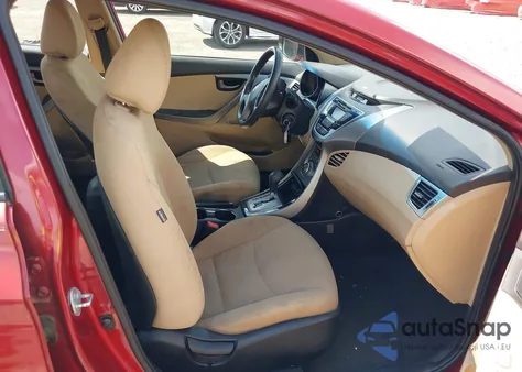 2013 Hyundai Elantra Gls из США, поврежденный, VIN 5NPDH4AE2DH361198